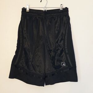 And1 Men's Small Black Polyester Athletic Shorts